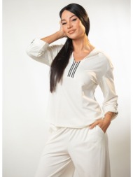 μπλουζα με γυριστα ...