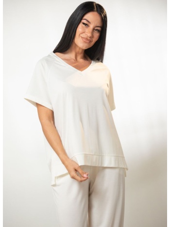 μπλουζα ve με ανοιγματα άσπρο