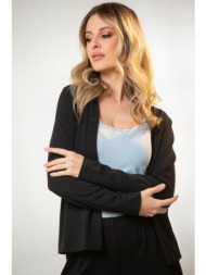 ζακετα με φασες μαύρο