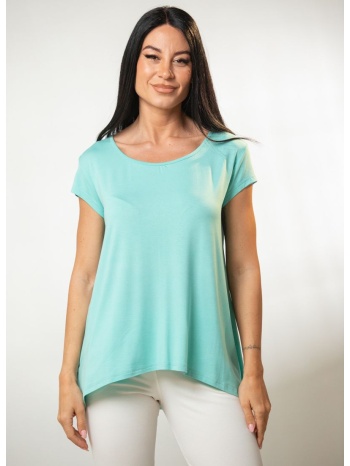 μπλουζα με λαιμοκοψη σε αλφα γραμμη μαύρο