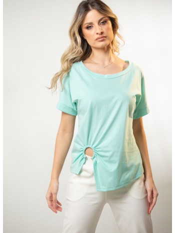 μπλουζα με κρικο ροζ