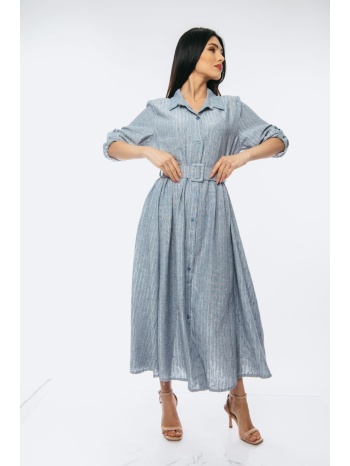 φορεμα μακρυ με ζωνη σιελ σιέλ σε προσφορά