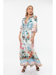 φορεμα μακρυ εμπριμε με ...