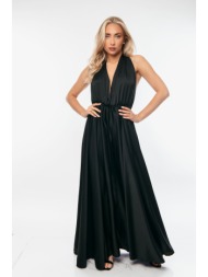 φορεμα μακρυ σατεν με ...