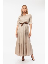 φορεμα μακρυ με κουμπια ...