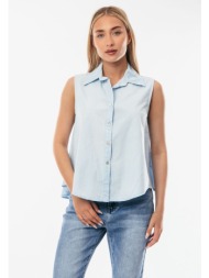 πουκαμισο αμανικο σιέλ