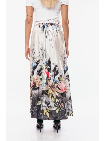 φουστα μακρια με ζωνη μαύρο σε προσφορά