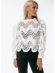 μπλουζα δαντελα με ...