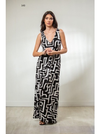 φορεμα μακρυ ve εμπριμε εμπριμέ 143