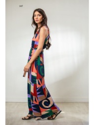 φορεμα μακρυ ve εμπριμε εμπριμέ 147