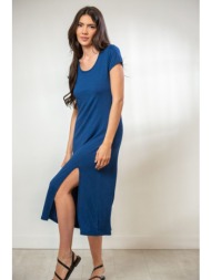 φορεμα midi με ανοιγμα ...