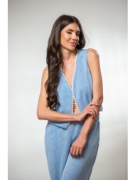 γιλεκο με τρεσα στο ...