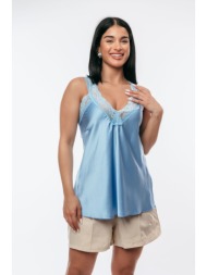 μπλουζα σατεν με δαντελα ...