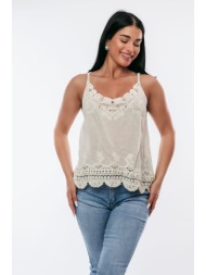 μπλουζα αμανικη δαντελα ...