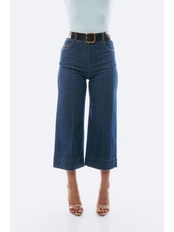 παντελονι τζιν με ζωνη μπλε σε προσφορά
