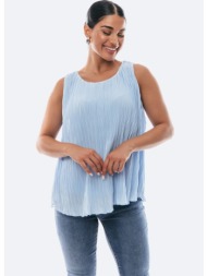 μπλουζα αμανικη πλισε ...