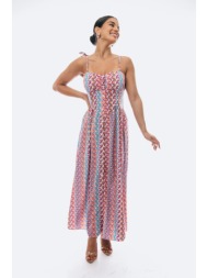 φορεμα μακρυ εμπριμε με ...