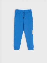 sinsay - παντελόνι φόρμας jogger - μπλε