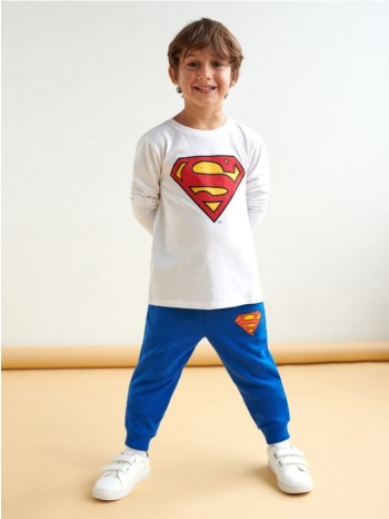sinsay - παντελόνι φόρμας jogger superman - λουλακι