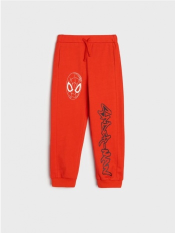 sinsay - παντελόνι φόρμας jogger spider-man - κοκκινο