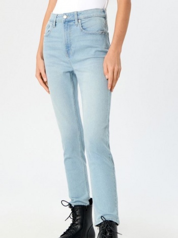 sinsay - τζιν παντελόνι slim με κανονική μέση - μπλε