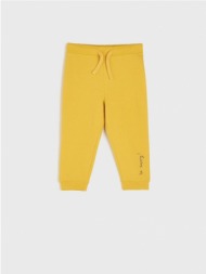 sinsay - παντελόνι φόρμας jogger - κιτρινο
