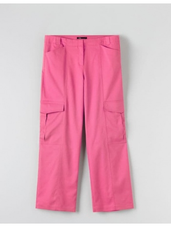 sinsay - παντελόνι cargo - ροζ σε προσφορά