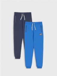 sinsay - σετ με 2 παντελόνια φόρμας jogger - μπλε