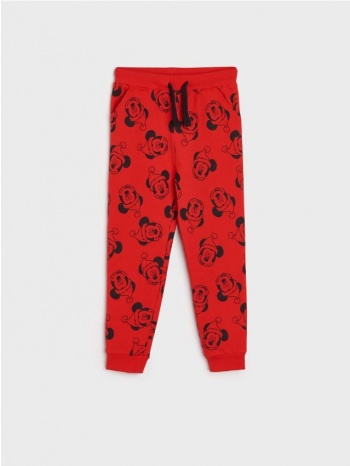 sinsay - παντελόνι φόρμας jogger - κοκκινο σε προσφορά