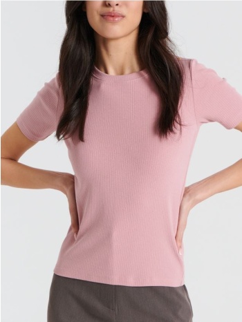 sinsay - μπλούζα - θαμπο ροζ