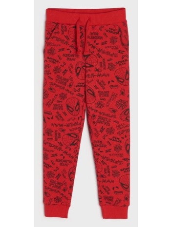 sinsay - παντελόνι φόρμας jogger spider-man - κοκκινο