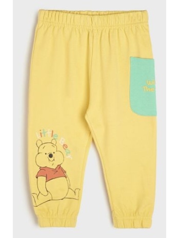 sinsay - παντελόνι φόρμας winnie the pooh - κιτρινο