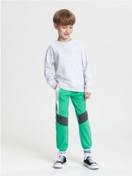 sinsay - παντελόνι φόρμας jogger - πρασινο