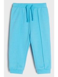 sinsay - παντελόνι φόρμας jogger - γαλάζιο