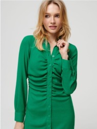 sinsay - mini φόρεμα-πουκάμισο - ανοιχτο πρασινο