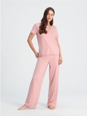 sinsay - πιτζάμες - θαμπο ροζ