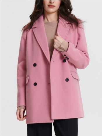 sinsay - παλτό - ροζ σε προσφορά