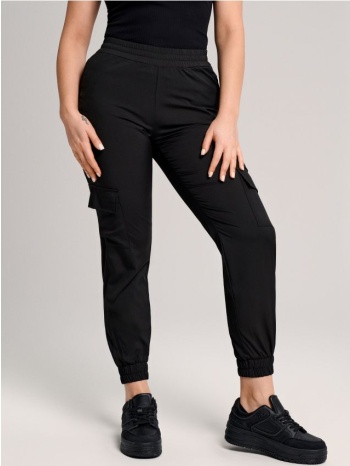 sinsay - παντελόνι με τσέπες - μαυρο σε προσφορά