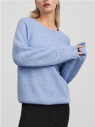 sinsay - απαλό ζέρσεϊ πουλόβερ - μπλε παλ