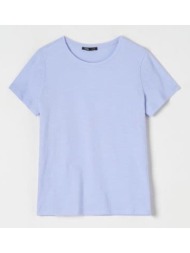 sinsay - βαμβακερή μπλούζα - ανοιχτο μπλε