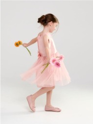 sinsay - φόρεμα με τούλι - ροζ παστελ