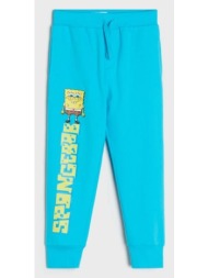 sinsay - παντελόνι φόρμας jogger spongebob - τιρκουαζ παλ