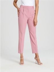 sinsay - παντελόνι cigarette - θαμπο ροζ