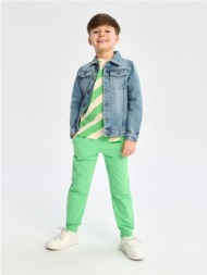 sinsay - παντελόνι φόρμας jogger - κιτρινο πρασινο