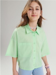 sinsay - πουκάμισο - πρασινο της μεντας