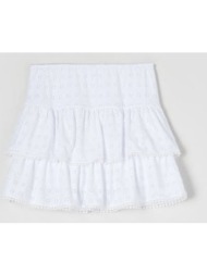 sinsay - mini φούστα - λευκο