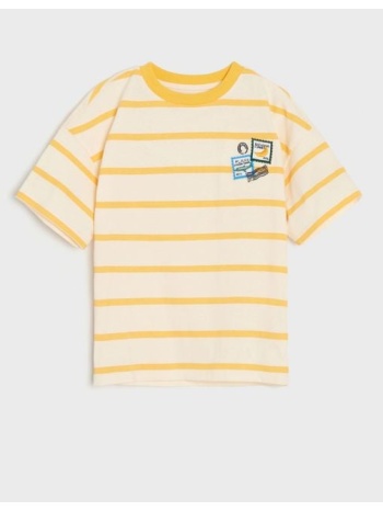 sinsay - μπλούζα - ανοιχτο κιτρινο