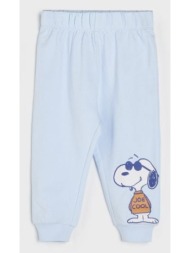sinsay - παντελόνι φόρμας jogger snoopy - ανοιχτο μπλε