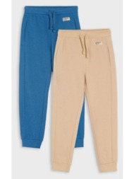 sinsay - σετ με 2 παντελόνια φόρμας jogger - grey blue