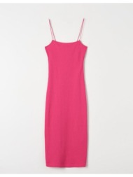 sinsay - midi φόρεμα - εντονο ροζ